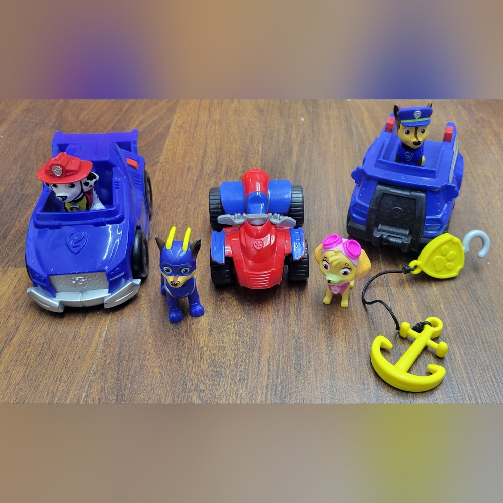 Paw Patrol Cruisers and Figures (Set #6)